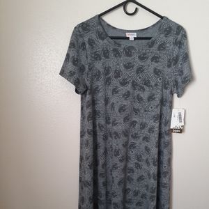 LuLaRoe Disney Carly Dress Mickey Heads XL